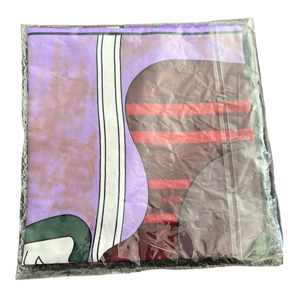 Mark A Gough Pablo Picasso Print 100% Silk Handmade Scarf. - Picture 5 of 7